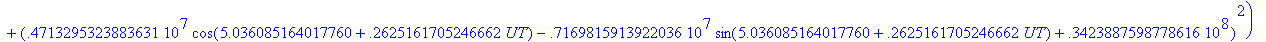 rho := sqrt((16386537.89567023*sin(5.03608516401776...