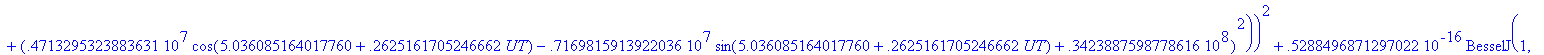 udv2 := (.1410265832345873e-15*BesselJ(1,.145444104...