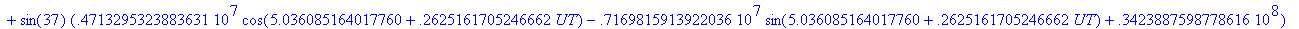 u := cos(37)*(16386537.89567023*sin(5.0360851640177...