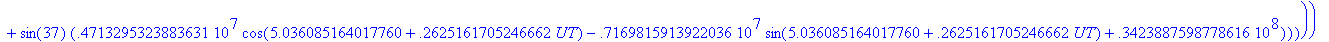 phase := arctan((.9696273622190718e-8*BesselJ(1,.19...