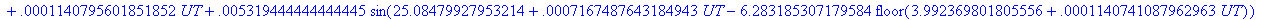 ALTS := arcsin(.4166819241881570*sin(1.000000000000...